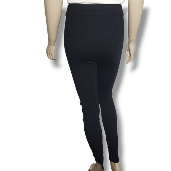 Spanx Ankle 4 Pocket Perfect Pants Womens Small Tall Black Pull On Stretch - Picture 4 of 12